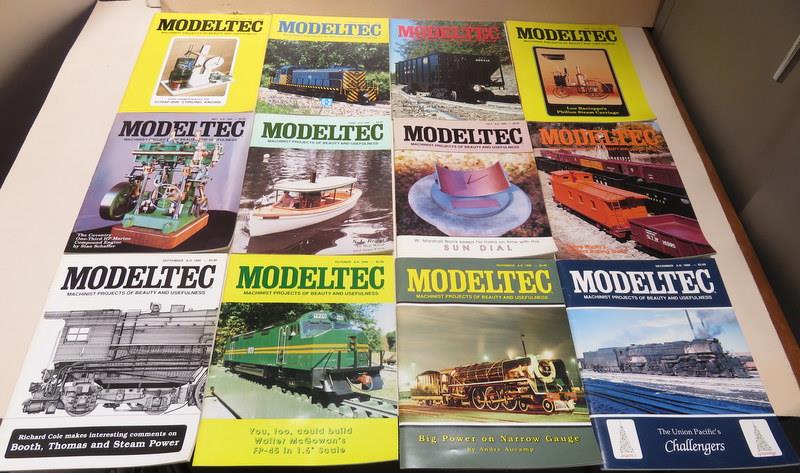Modeltec Magazine Complete Year - 12 Issues - U CHOOSE - 1985-1999 - Picture 4 of 11