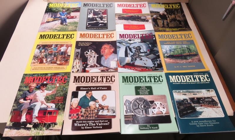 Modeltec Magazine Complete Year - 12 Issues - U CHOOSE - 1985-1999 - Picture 5 of 11