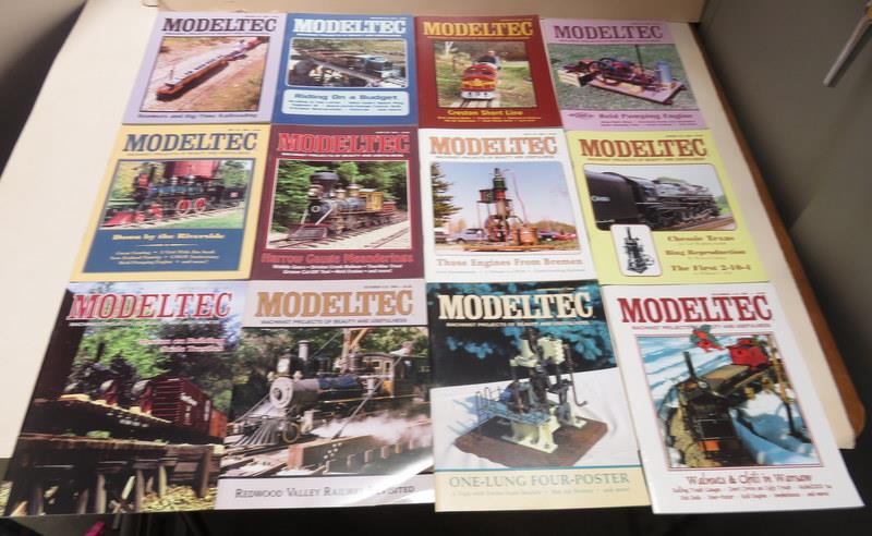 Modeltec Magazine Complete Year - 12 Issues - U CHOOSE - 1985-1999 - Picture 6 of 11