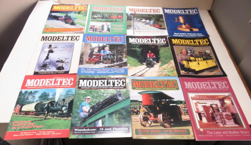 Modeltec Magazine Complete Year - 12 Issues - U CHOOSE - 1985-1999 - Picture 7 of 11
