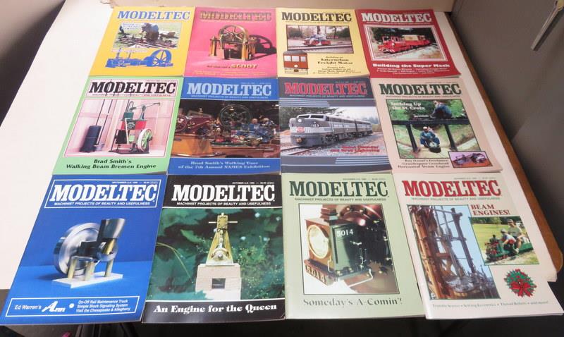 Modeltec Magazine Complete Year - 12 Issues - U CHOOSE - 1985-1999 - Picture 8 of 11