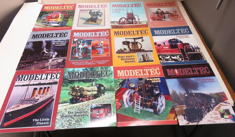 Modeltec Magazine Complete Year - 12 Issues - U CHOOSE - 1985-1999 - Picture 10 of 11