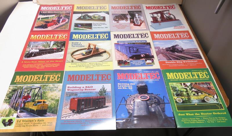 Modeltec Magazine Complete Year - 12 Issues - U CHOOSE - 1985-1999 - Picture 11 of 11