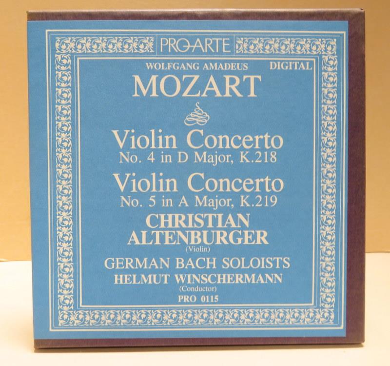 Mozart Concertos Barclay Crocker 7.5 ips Dolby 4Track Reel to Reel Tape U SELECT - Foto 15 di 23