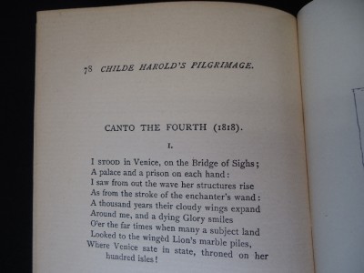 Childe Harold's Pilgrimage Critical Essays