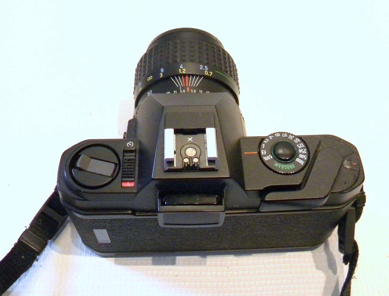 Pentax P3 SLR 35mm Camera w/PentaxA SMC 3570mm f3.54.5 lens film