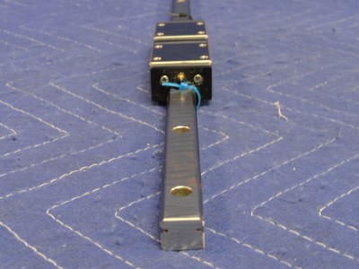 22-7//8/" NSK SS150580ALK2K01P61 Rail and Two NSK S15 Bearings M25