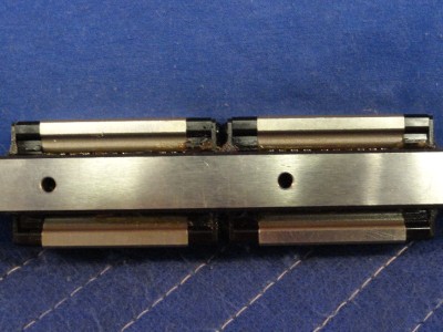 20.5/" D46 2 IKO Linear Way E LWES15 Bearings on One Motion Rail 520mm