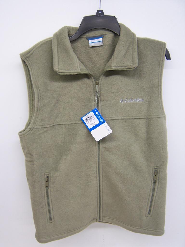 Columbia Men's Full Zip Fleece Vest | eBay