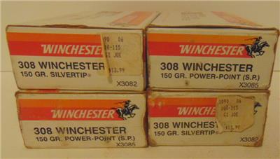 Empty Vintage Winchester Super-X 20 308 Win Red & White Box | eBay