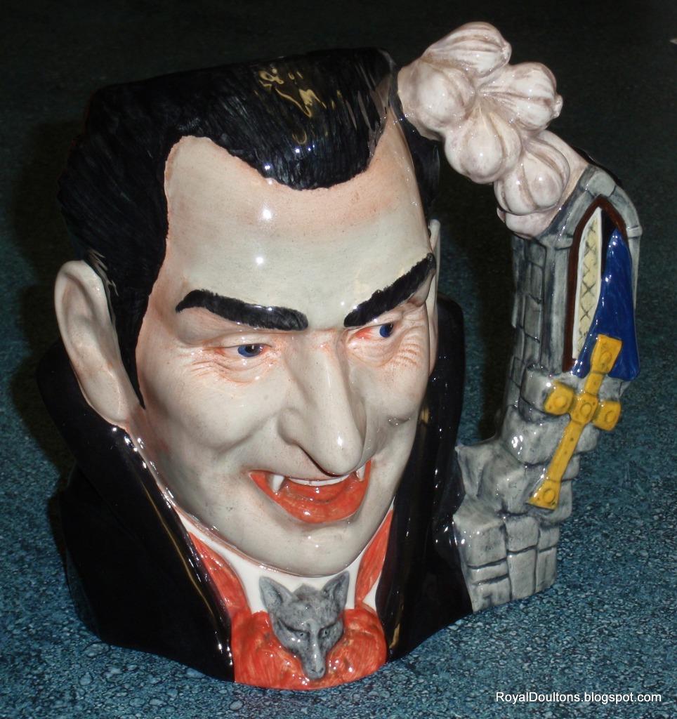 COUNT DRACULA by Royal Doulton Character Jug NEW NEVER SOLD D7053 7/"tall LARGE
