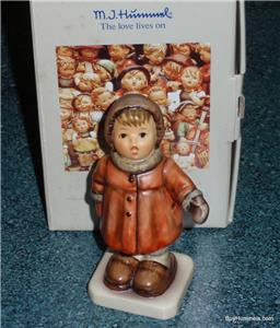 Download "Winter Song" Goebel Hummel Figurine #476 TMK6 With Original Box - GREAT GIFT! | eBay