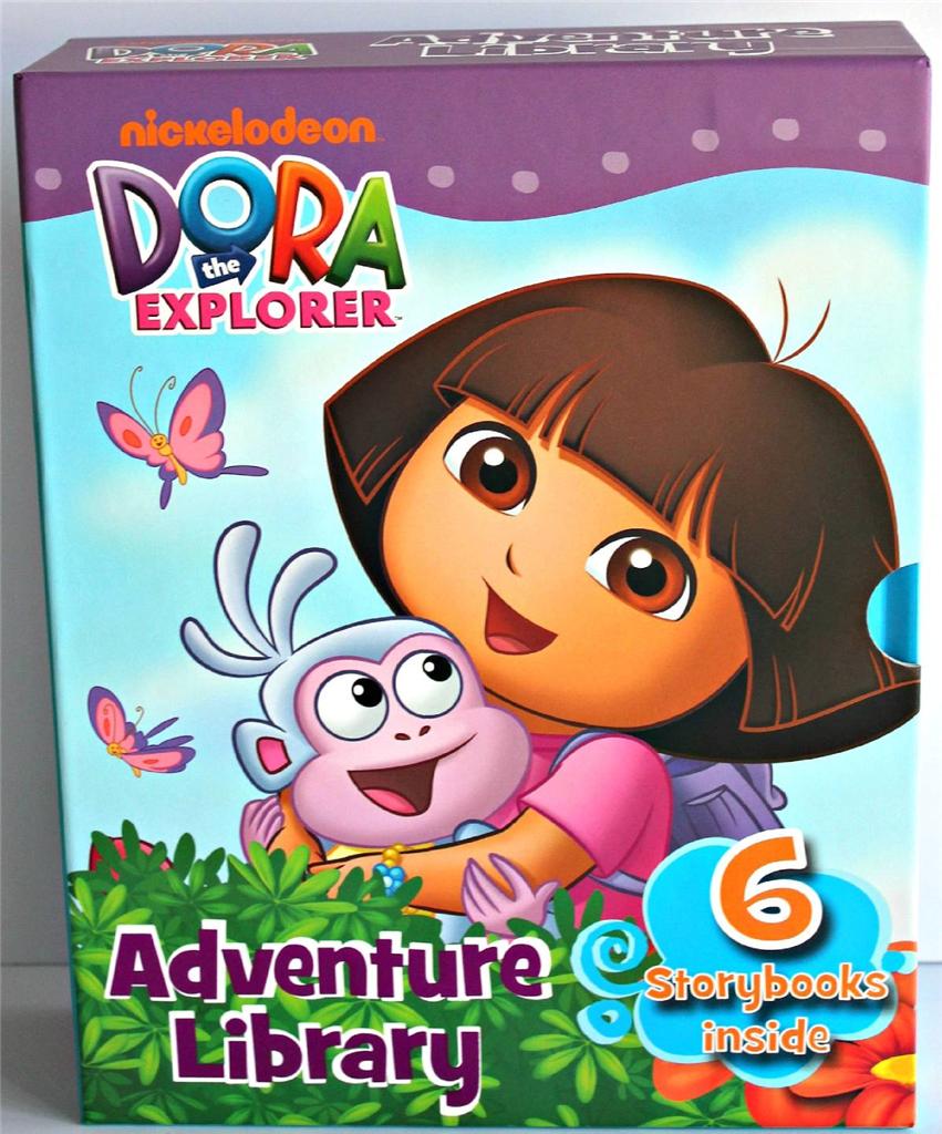Dora THE Explorer Adventure Library 6 Storybooks Book Collection ...