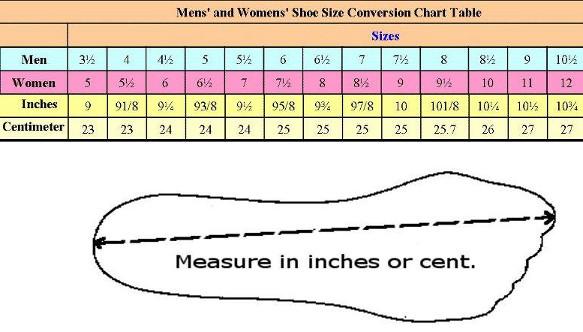 Dan post cheap size chart