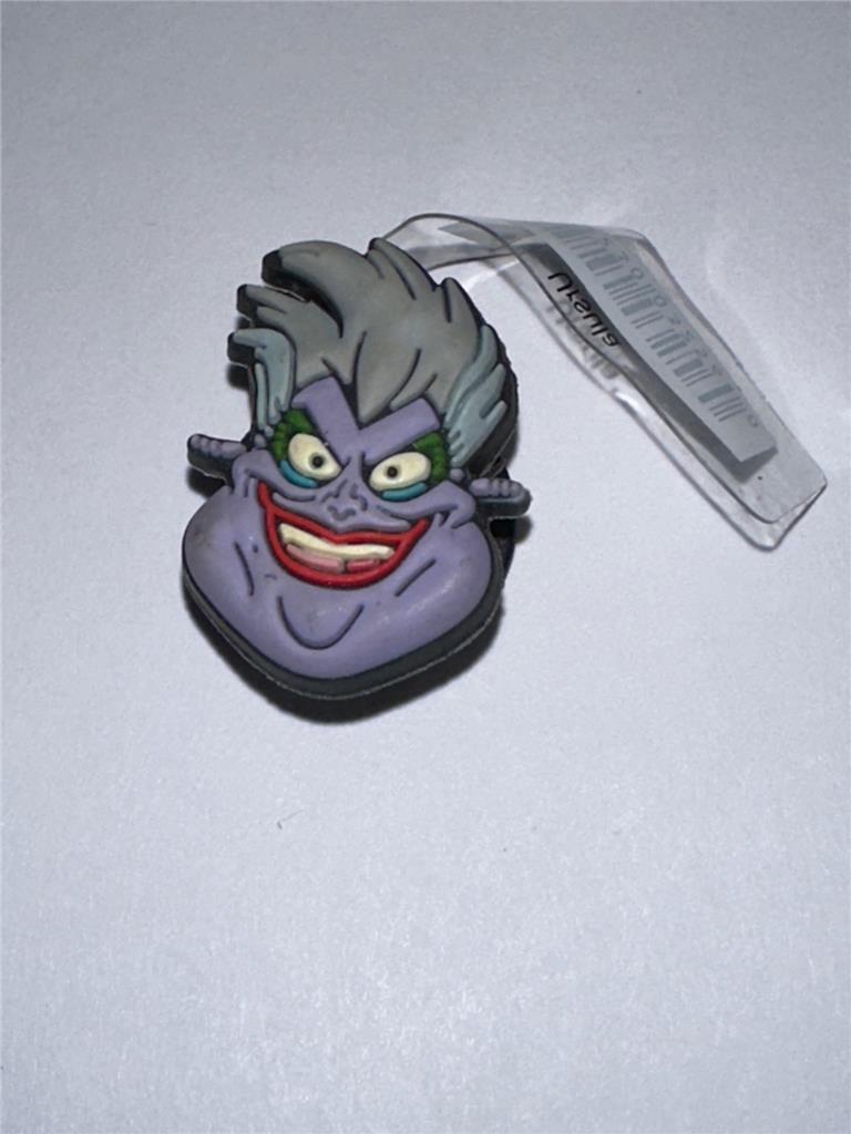 Jibbitz CROCS SEBASTIAN URSULA PREDATOR FISH ANGLER 1ST Generation CHARM NWT - Picture 3 of 5