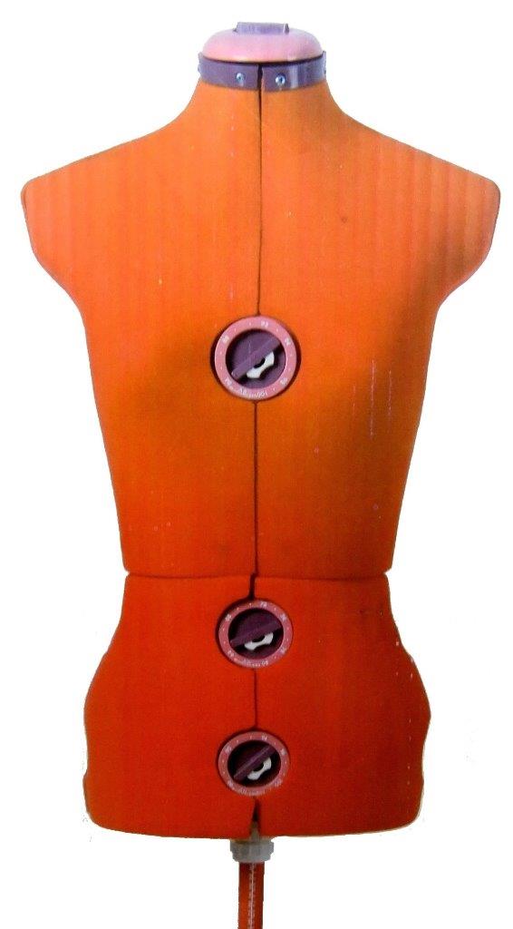Adjustable Dressmaker Dummy Model Small Dress Form Dressform Red