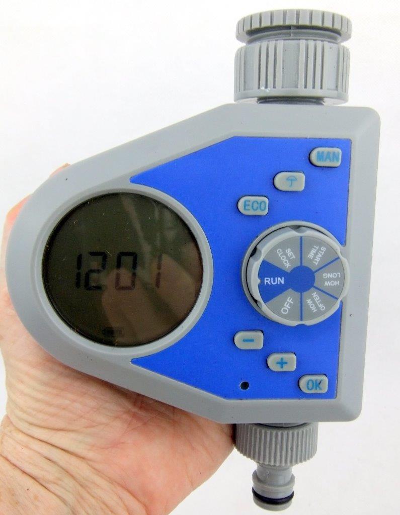ELECTRONIC DIGITAL WATER TAP TIMER BATTERY AUTOMATIC LCD IRRIGATION