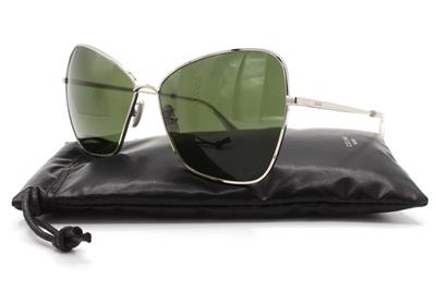 Celine CL40080U 40080U Sunglasses Palladium Clear 16N  display picture 2