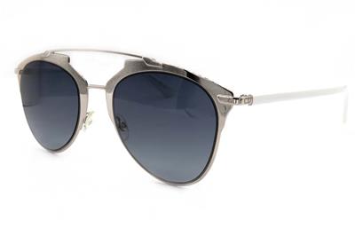 DIOR REFLECTED 52MM SUNGLASSES (WHITE/GOLD) Dior White Gold Gradient Lenses Reflected 31U 52 21  main image 3