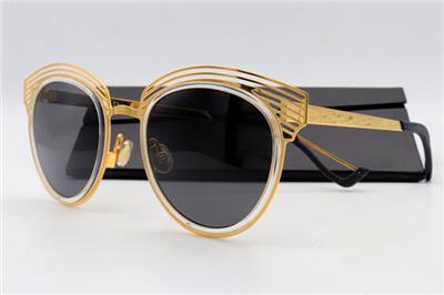 Christian Dior - Enigme Sunglasses - Gold Christian Dior Acetate Enigme Sunglasses Gold 642625  main image 3