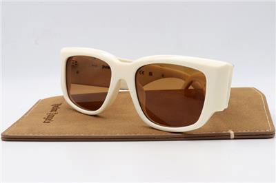 Palm Angels LAGUNA PERI015 Sunglasses White 0160 Authentic 