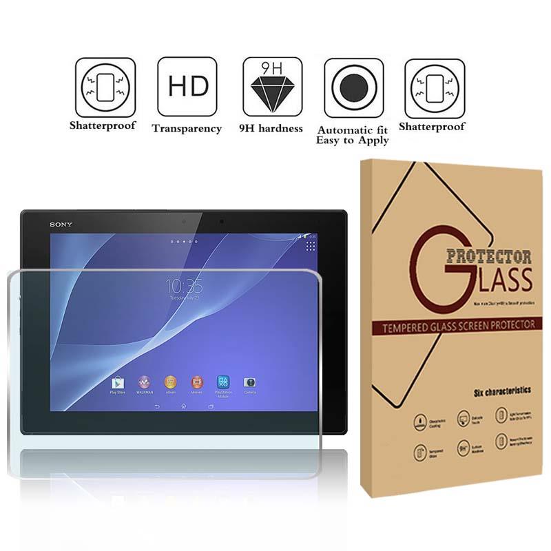 Tablet Tempered Glass Screen Protector Cover For Sony Xperia Z2 Tablet Lte Ebay