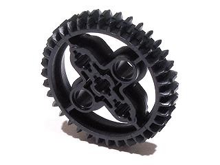 New Large Black Lego Technic 36 Tooth Double Bevel Gear NXT Mindstorms ...