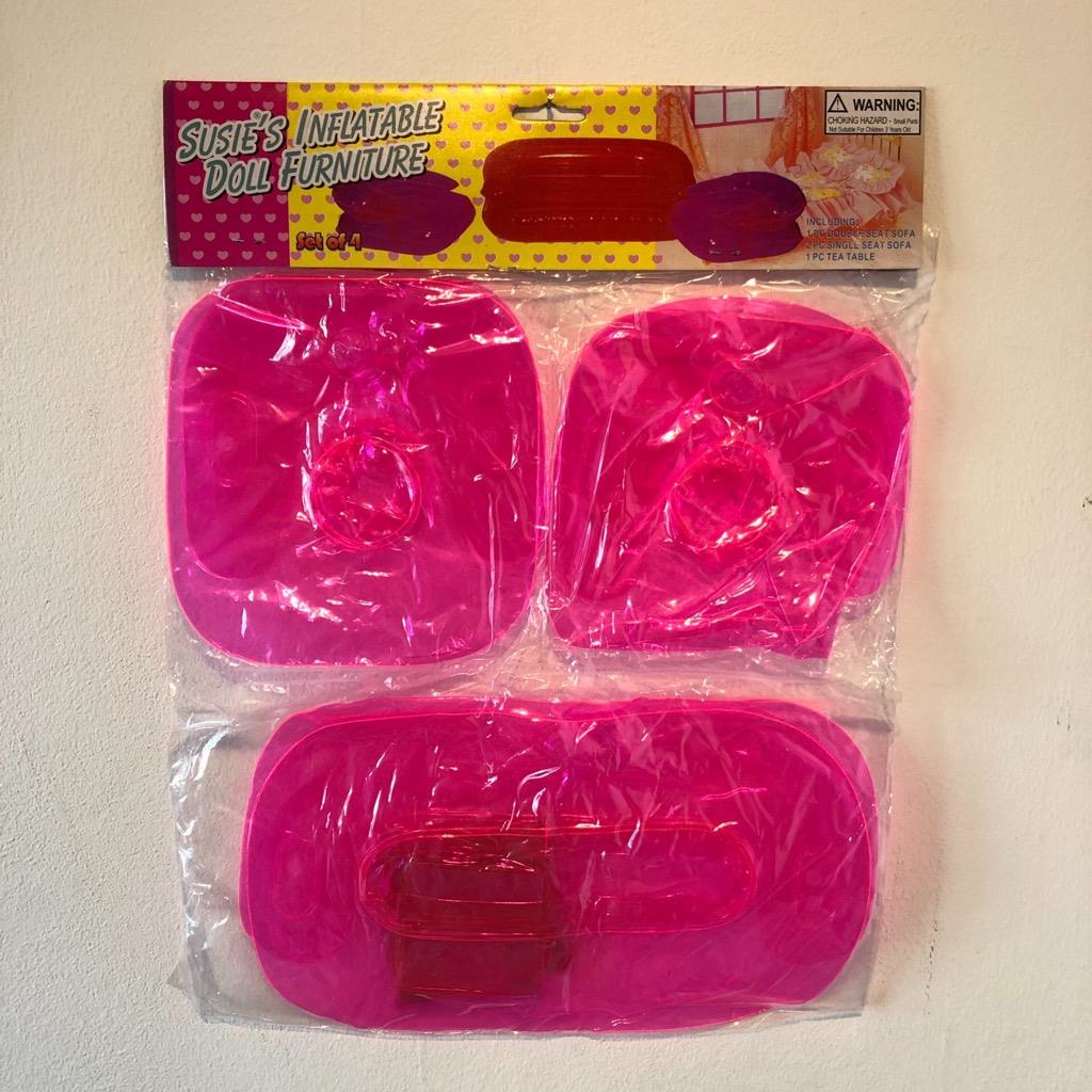 Vintage Sindy Barbie Blythe Fashion Doll Inflatable Doll Furniture Set Choose