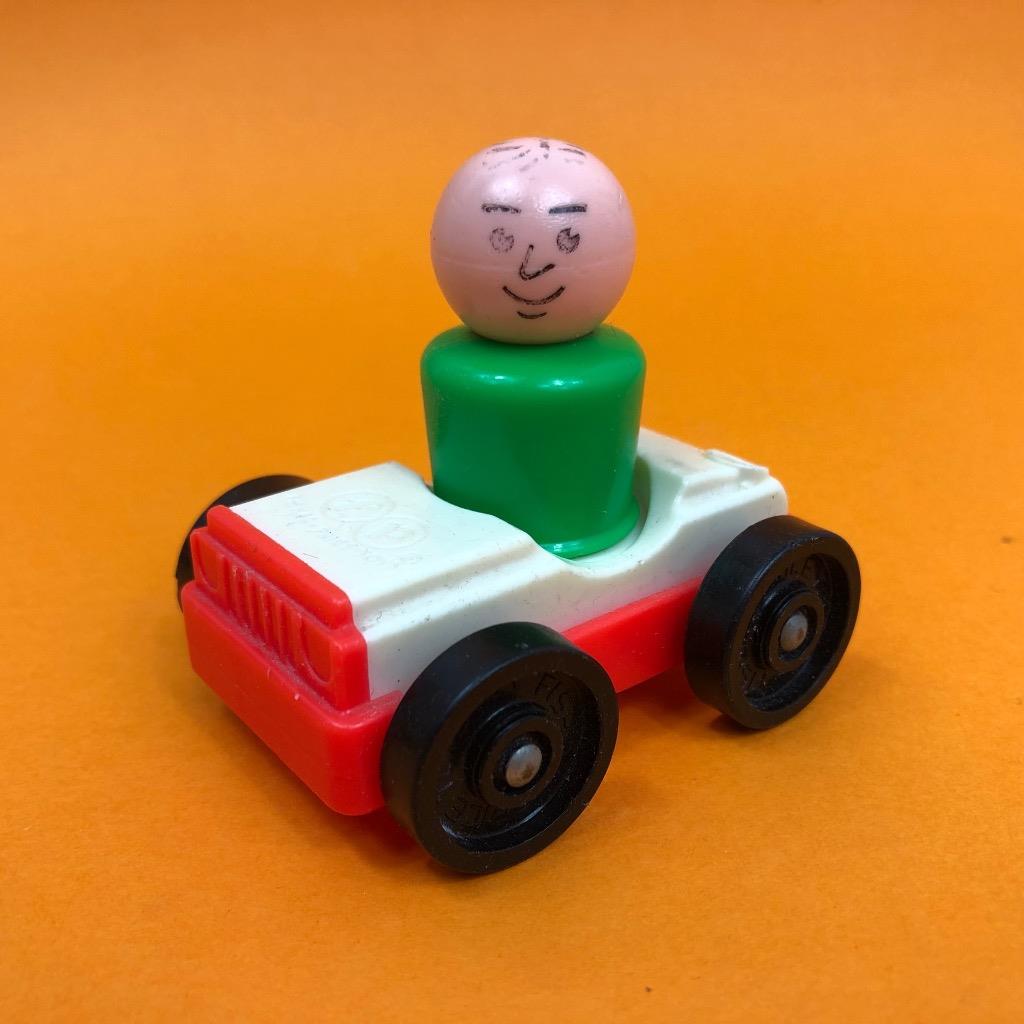 Vintage Fisher Price Little Play People Push Along Car & Figure CHOOSE! 70s 80s - Picture 31 of 33