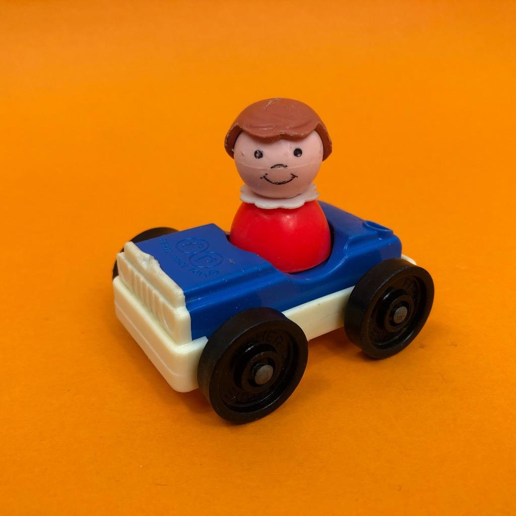 Vintage Fisher Price Little Play People Push Along Car & Figure CHOOSE! 70s 80s - Picture 32 of 33