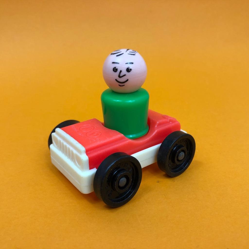 Vintage Fisher Price Little Play People Push Along Car & Figure CHOOSE! 70s 80s - Picture 13 of 33
