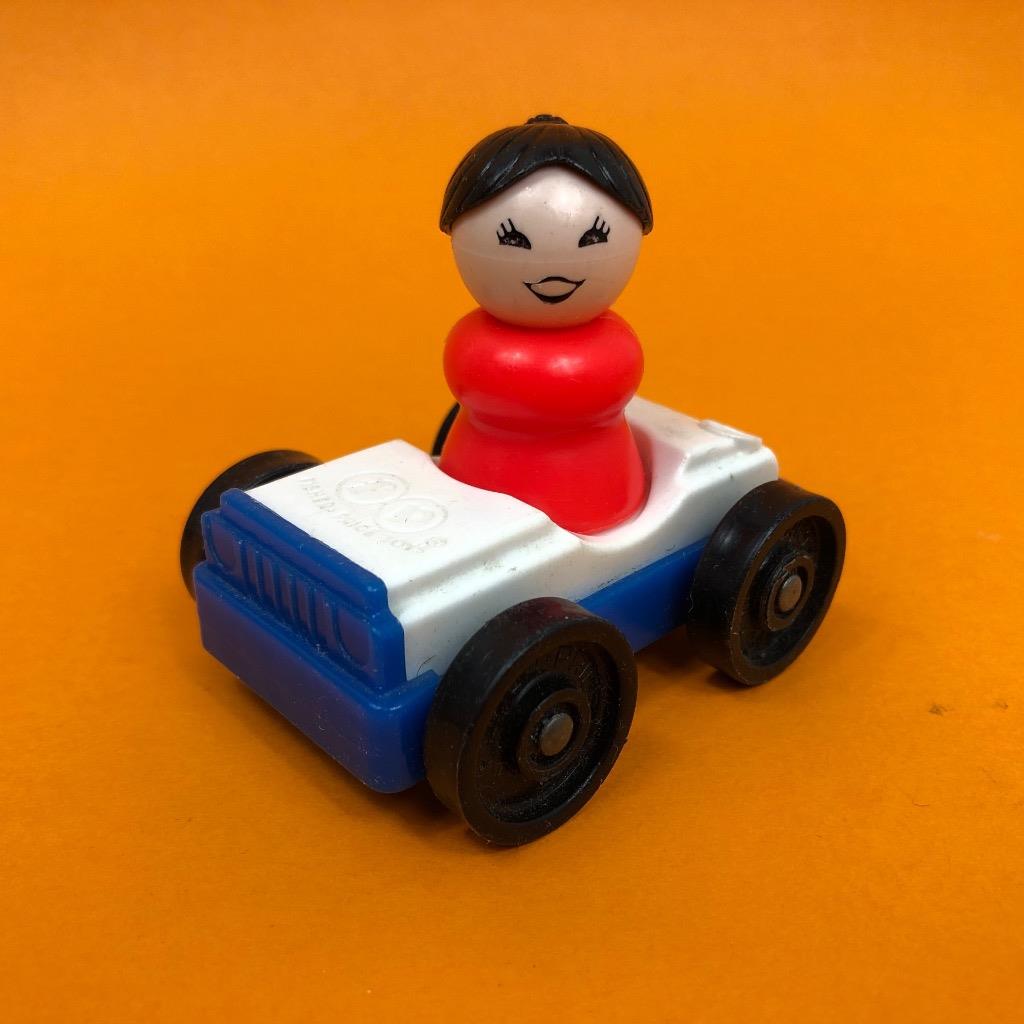 Vintage Fisher Price Little Play People Push Along Car & Figure CHOOSE! 70s 80s - Picture 14 of 33