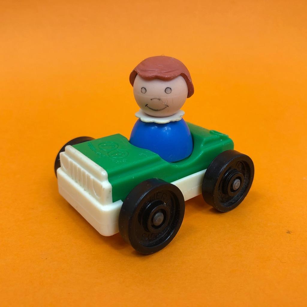 Vintage Fisher Price Little Play People Push Along Car & Figure CHOOSE! 70s 80s - Picture 15 of 33