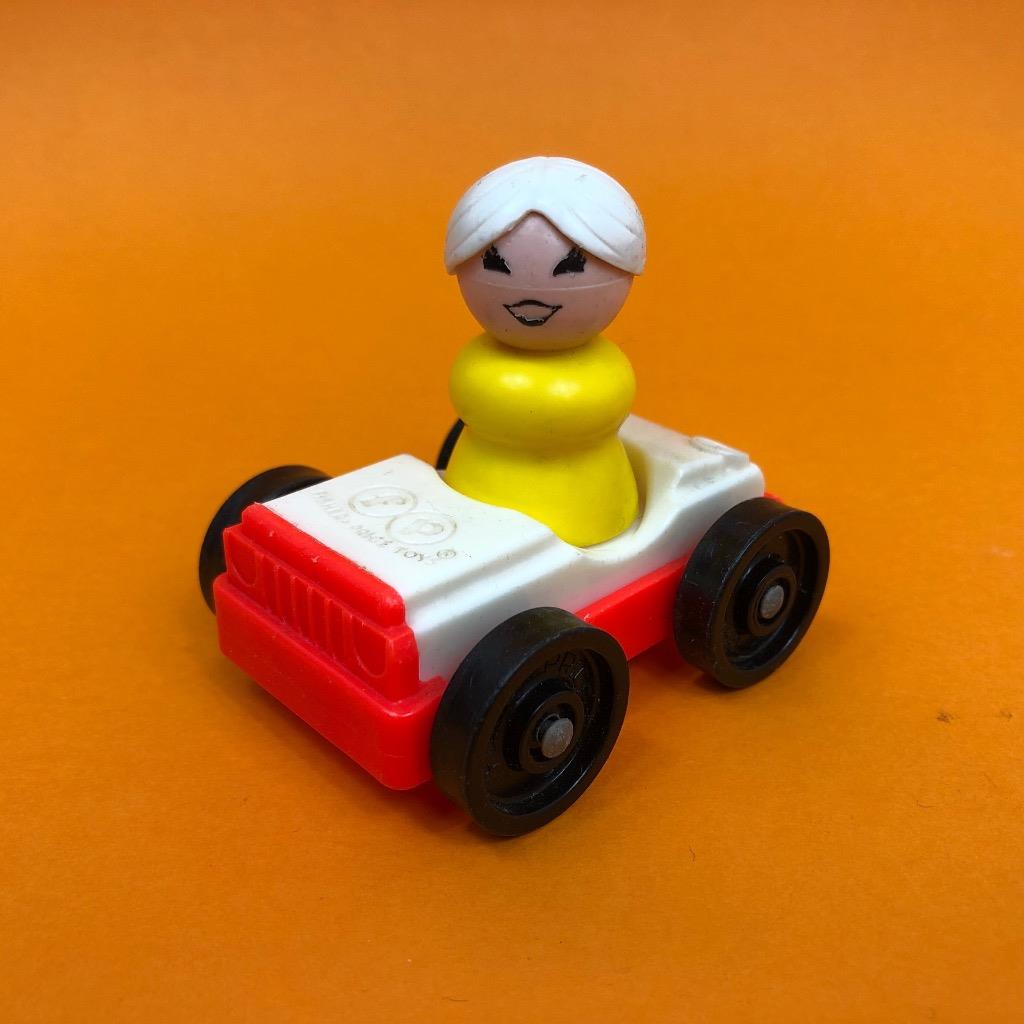 Vintage Fisher Price Little Play People Push Along Car & Figure CHOOSE! 70s 80s - Picture 18 of 33