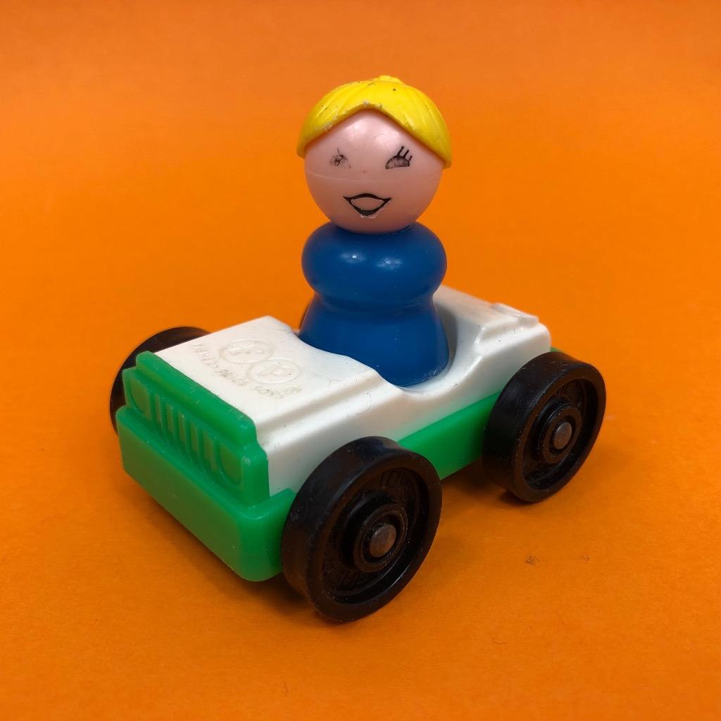 Vintage Fisher Price Little Play People Push Along Car & Figure CHOOSE! 70s 80s - Picture 19 of 33