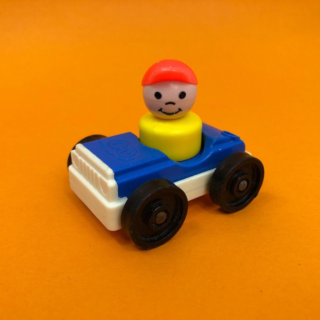 Vintage Fisher Price Little Play People Push Along Car & Figure CHOOSE! 70s 80s - Picture 20 of 33
