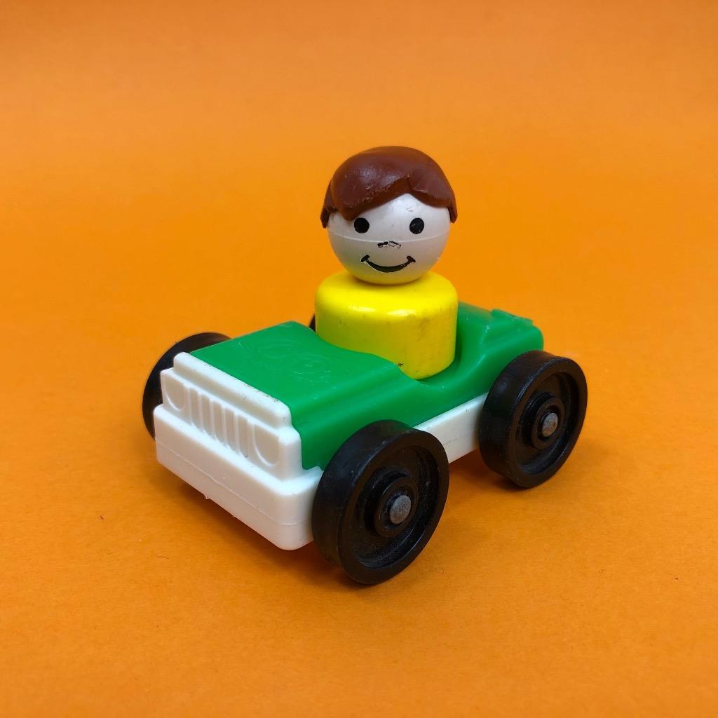 Vintage Fisher Price Little Play People Push Along Car & Figure CHOOSE! 70s 80s - Picture 21 of 33