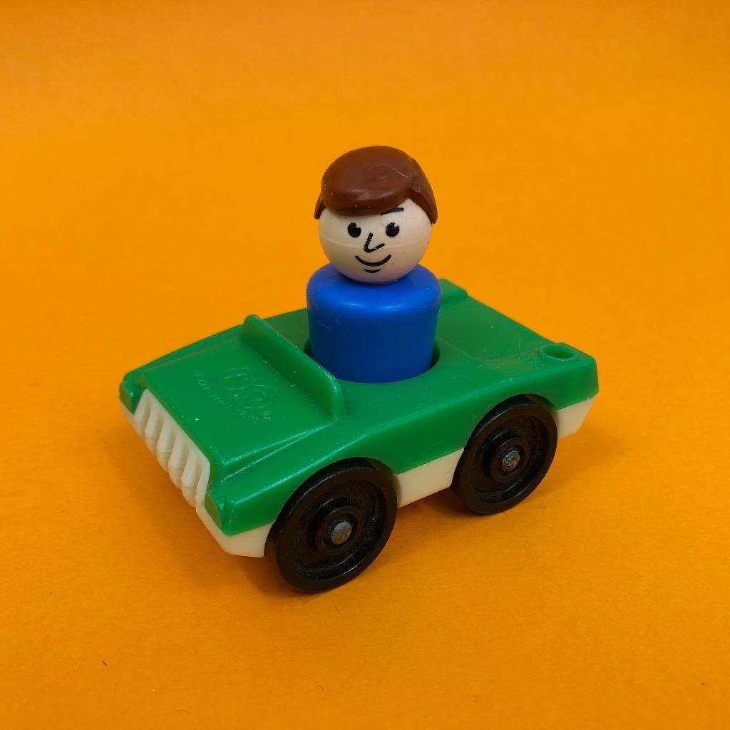 Vintage Fisher Price Little Play People Push Along Car & Figure CHOOSE! 70s 80s - Picture 24 of 33