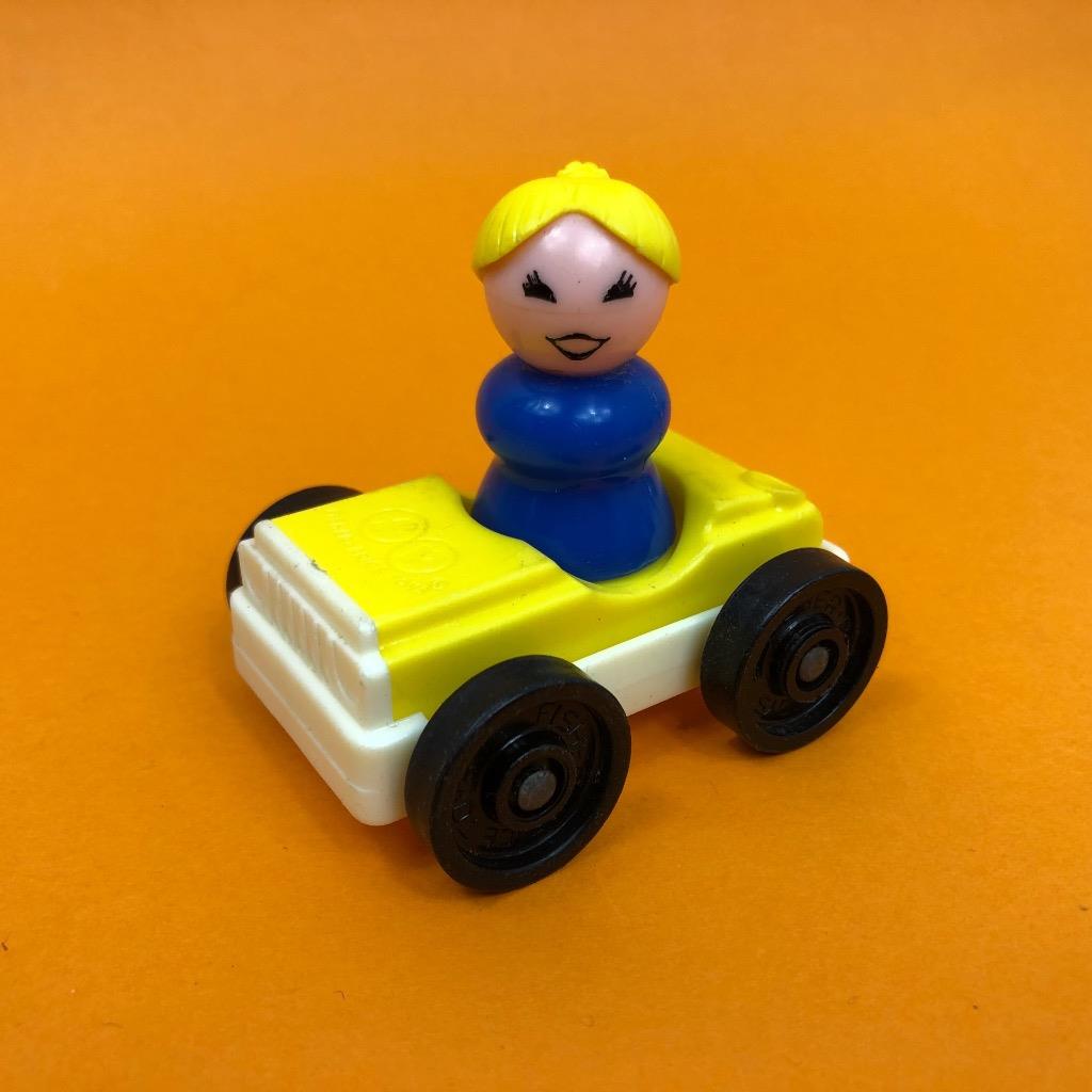 Vintage Fisher Price Little Play People Push Along Car & Figure CHOOSE! 70s 80s - Picture 26 of 33