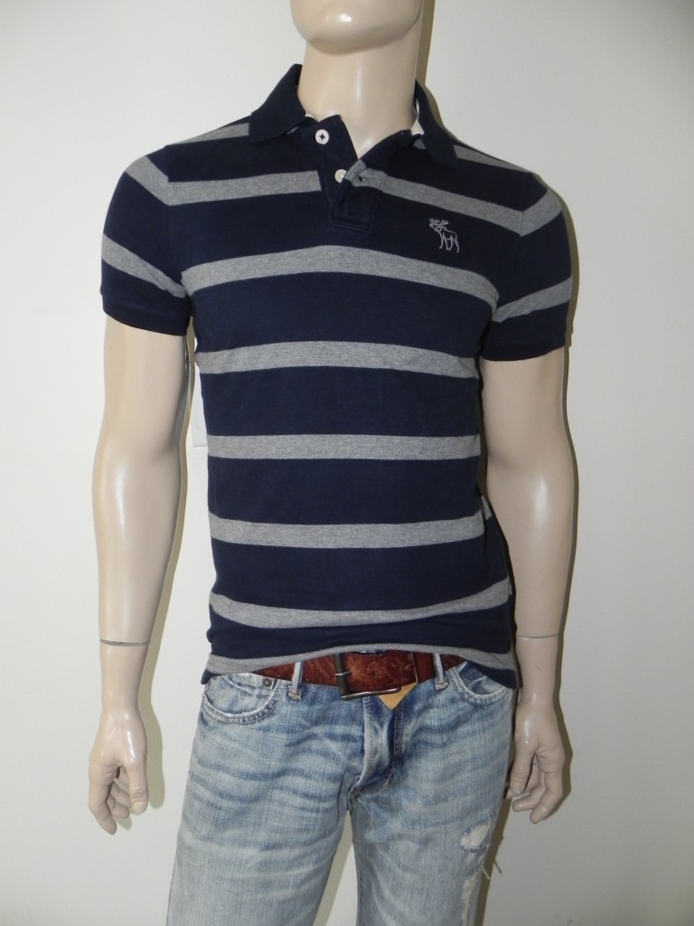 NWT Abercrombie & Fitch Mens Muscle Fit Polo Shirt | eBay