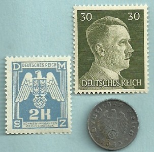 * RARE * German * Nazi ** Stamps & Coin ** Lot | eBay
