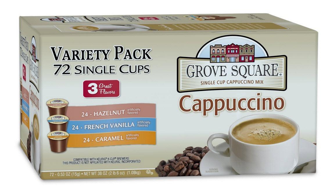 Grove Square Cappuccino K-cups for Keurig * Pick flavor ...