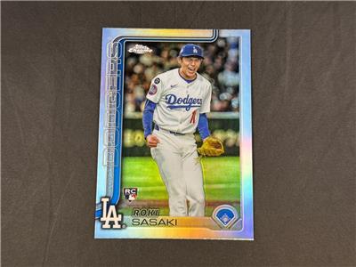 レア】Topps Chrome NPB／sasaki 佐々木朗希リフラクター！ レア