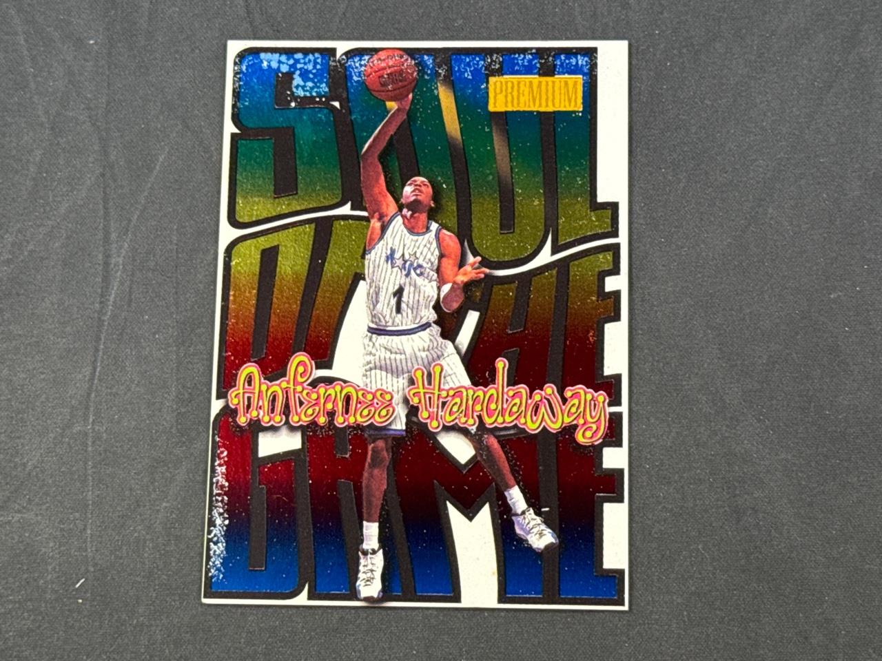 1998-99 SKYBOX PREMIUM ANFERNEE HARDAWAY #11 SOUL OF THE GAME ORLANDO MAGIC