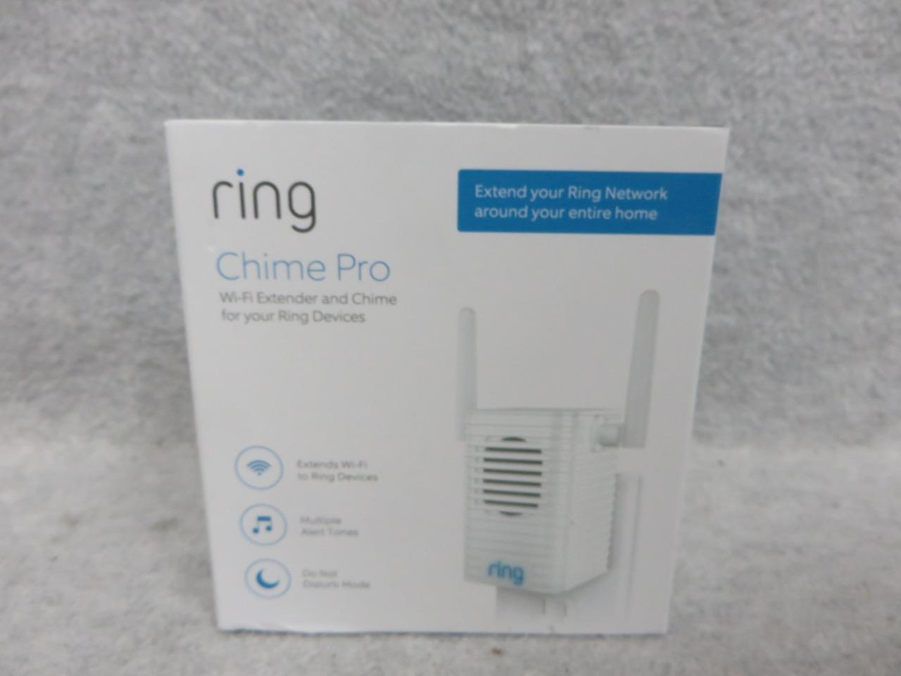 BRAND NEW // Ring Chime Pro Indoor Chime WiFi Extender For Ring Doorbell Devices 252239001307 eBay