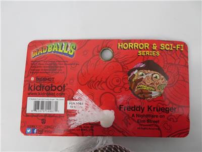 NEW - Madballs x Kidrobot Nightmare on Elm Street Freddy