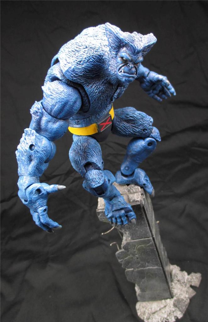 custom marvel legends beast head