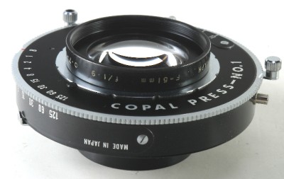 Dallmeyer Oscillograph 51mm f1.9 Lens Copal Press-1 Shutter CLA'd