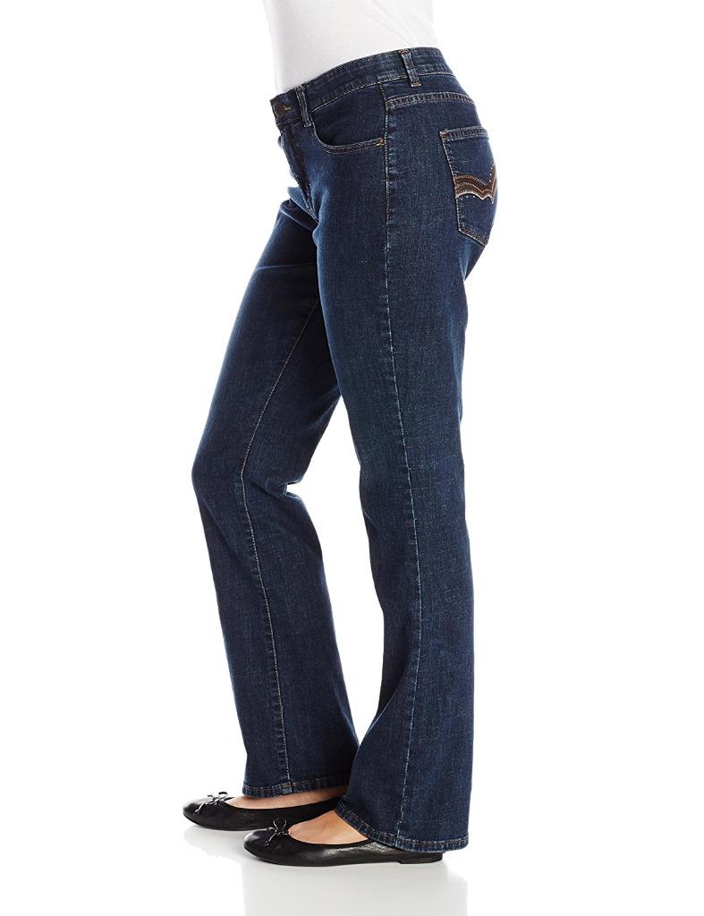 Lee Womens Jeans Comfort Fit Barely Bootcut Jean Stretch Waistband ...