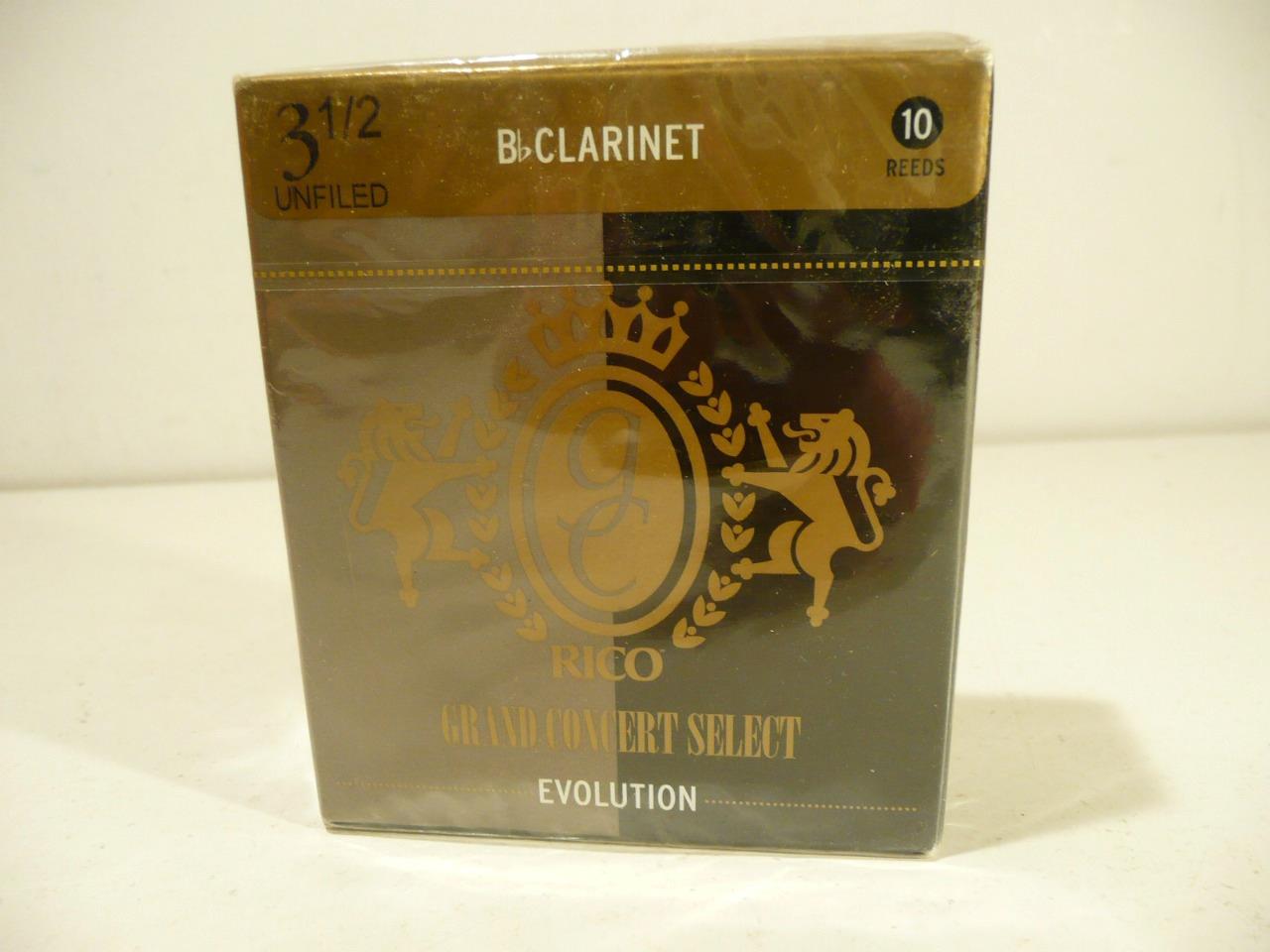 10 D'ADDRIO RICO GRAND CONCERT SELECT EVOLUTION Bb CLARINET REEDS UNFILED - Picture 10 of 12